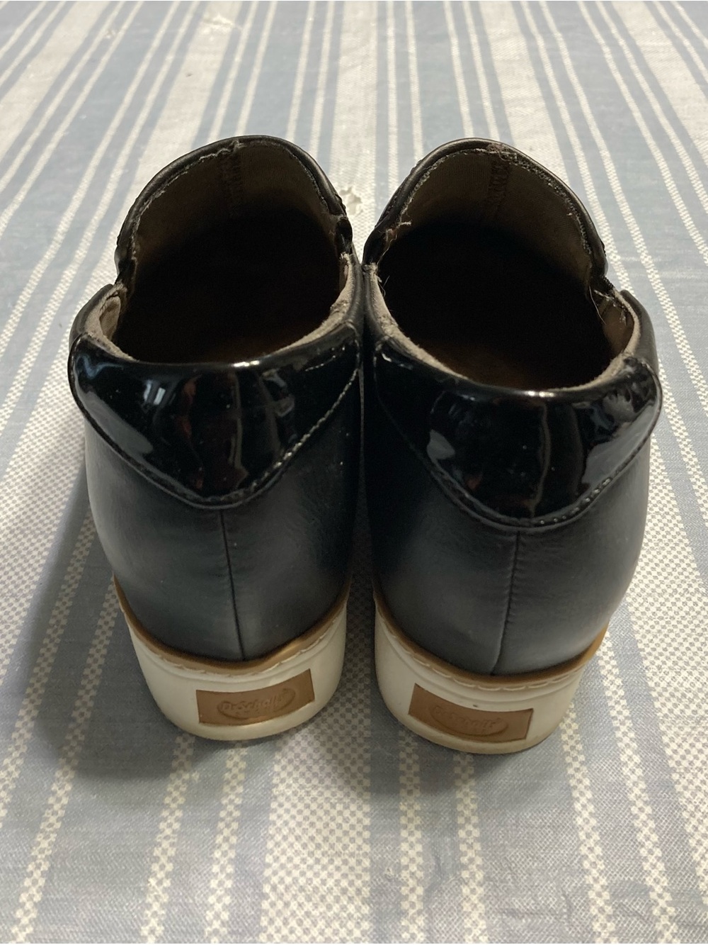 Dr. Scholl's black textured slip on sneakers. - Picture 4 of 5